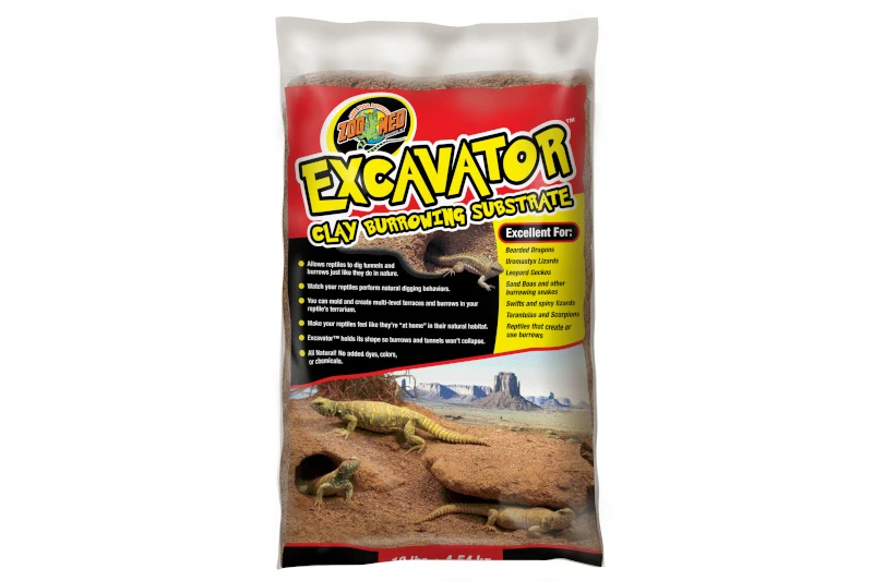 Zoomed Excavator Clay Burrowing Substrate 4,5kg 1 Zoomed Excavator Clay Burrowing Substrate 4,5kg