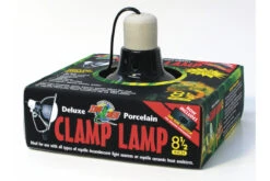 Zoomed Porcelain Clamp Lamp (max 150w) 22cm
