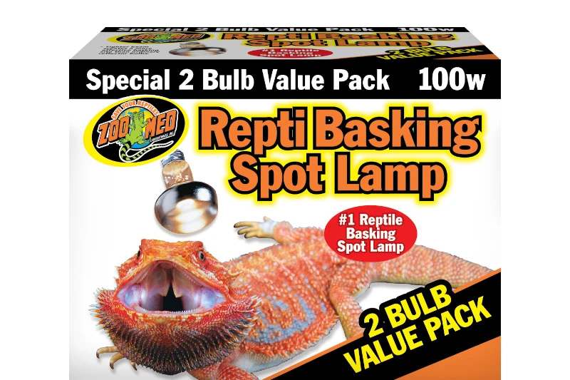 Zoomed Repti Basking Spot ValuePack 2x100W 1 Zoomed Repti Basking Spot ValuePack 2x100W