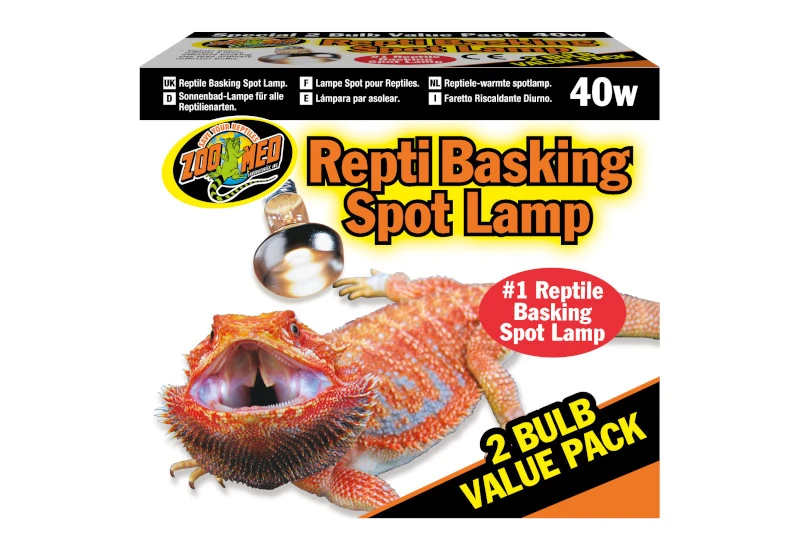 Zoomed Repti Basking Spot ValuePack 2x40W 1 Zoomed Repti Basking Spot ValuePack 2x40W