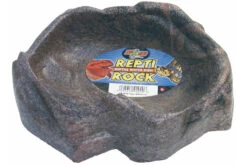 Zoomed Repti Rock Water Dish (9 X 7 X 2.25") LG