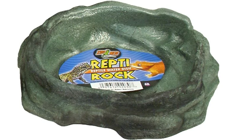 Zoomed Repti Rock Water Dish (6.5 X5x1.5") MED 1 Zoomed Repti Rock Water Dish (6.5 X5x1.5") MED