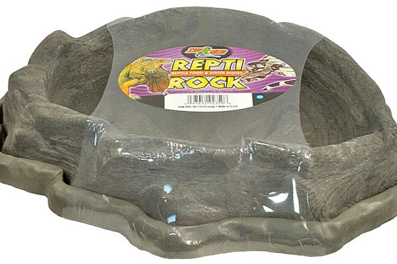 Zoomed Repti Rock Water Dish (12x8.5x3") X LG 1 Zoomed Repti Rock Water Dish (12x8.5x3") X LG